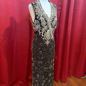Gorgeous Beaded Night Gown